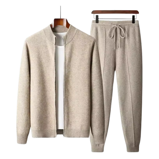 AV | Handgebreide Trainingpak - 100% Merino Wol